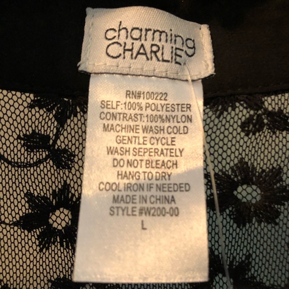 Charming Charlie’s Tank Top, size Large - Picture 3 of 4